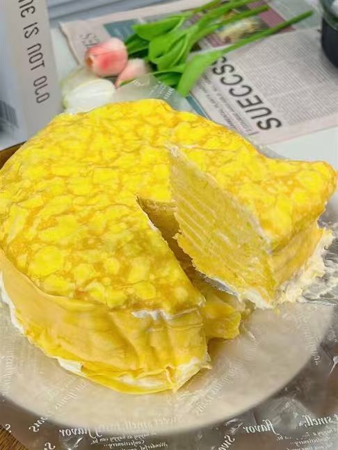 榴莲西施泰国金枕榴莲千层蛋糕400g*3