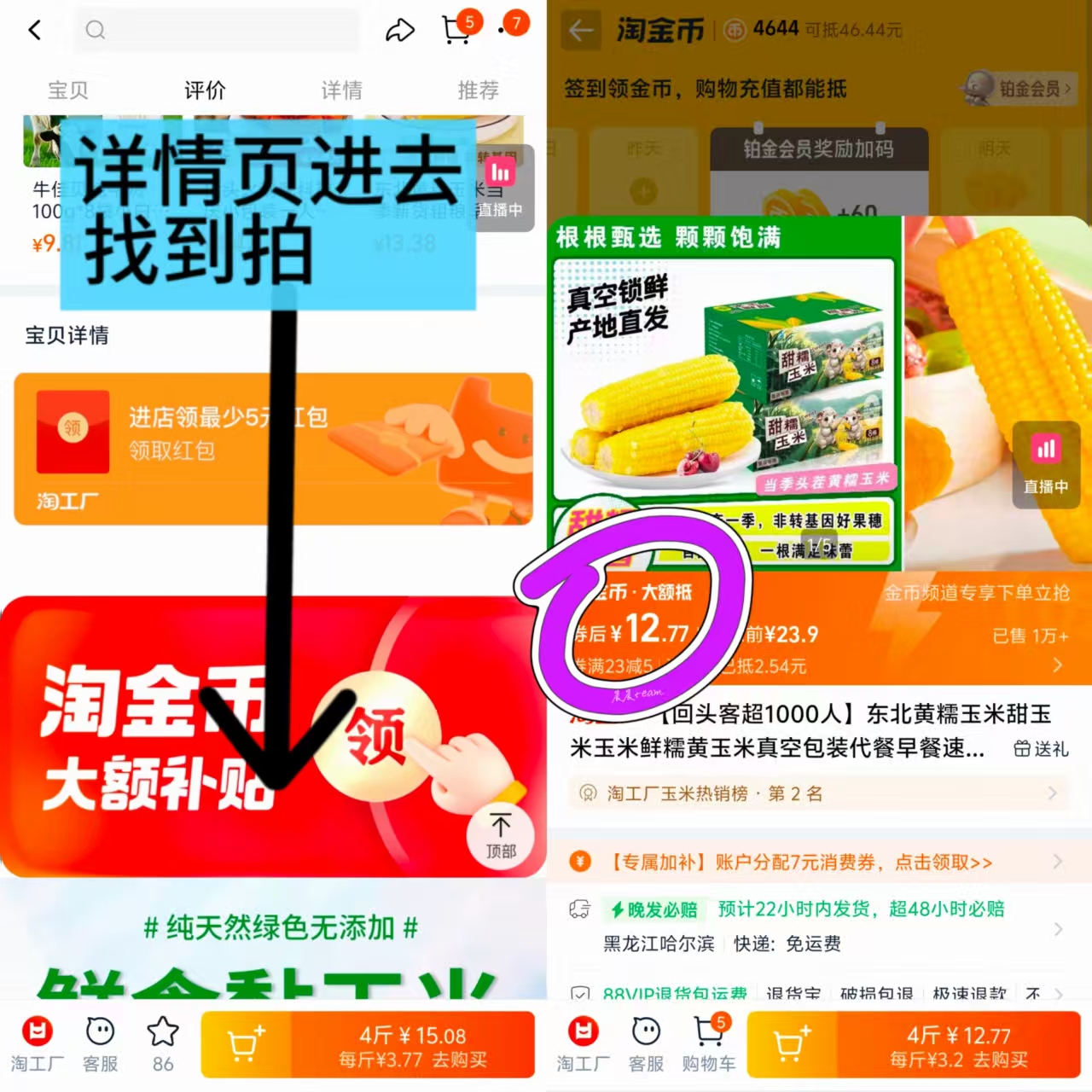 东北【开源保丰】黄糯玉米250g*8根