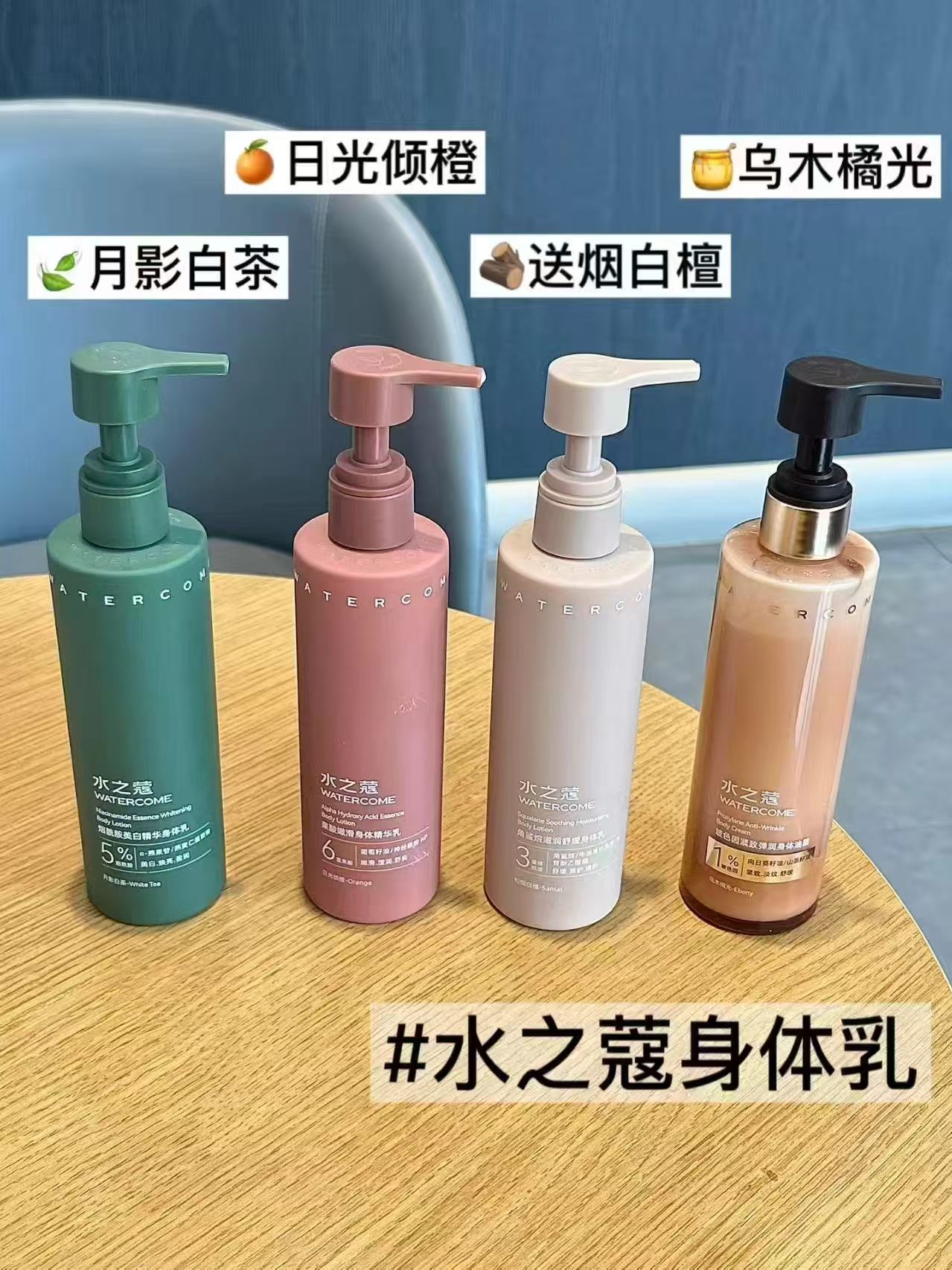 水之蔻烟酰胺5%焕靓精华身体乳220g