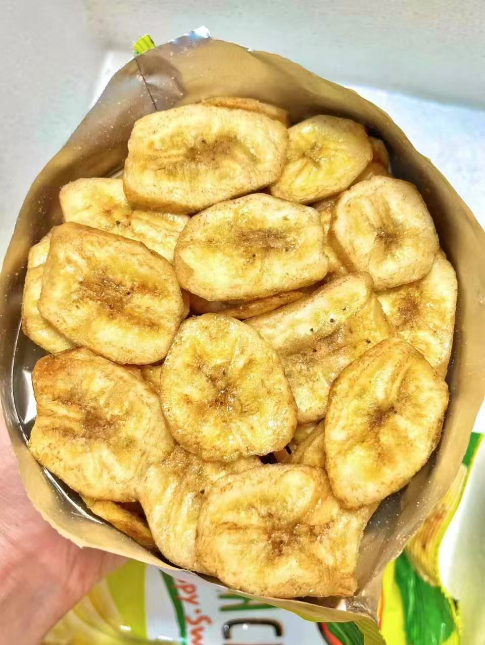 丹帝越南进口甜脆香蕉片120g×2袋