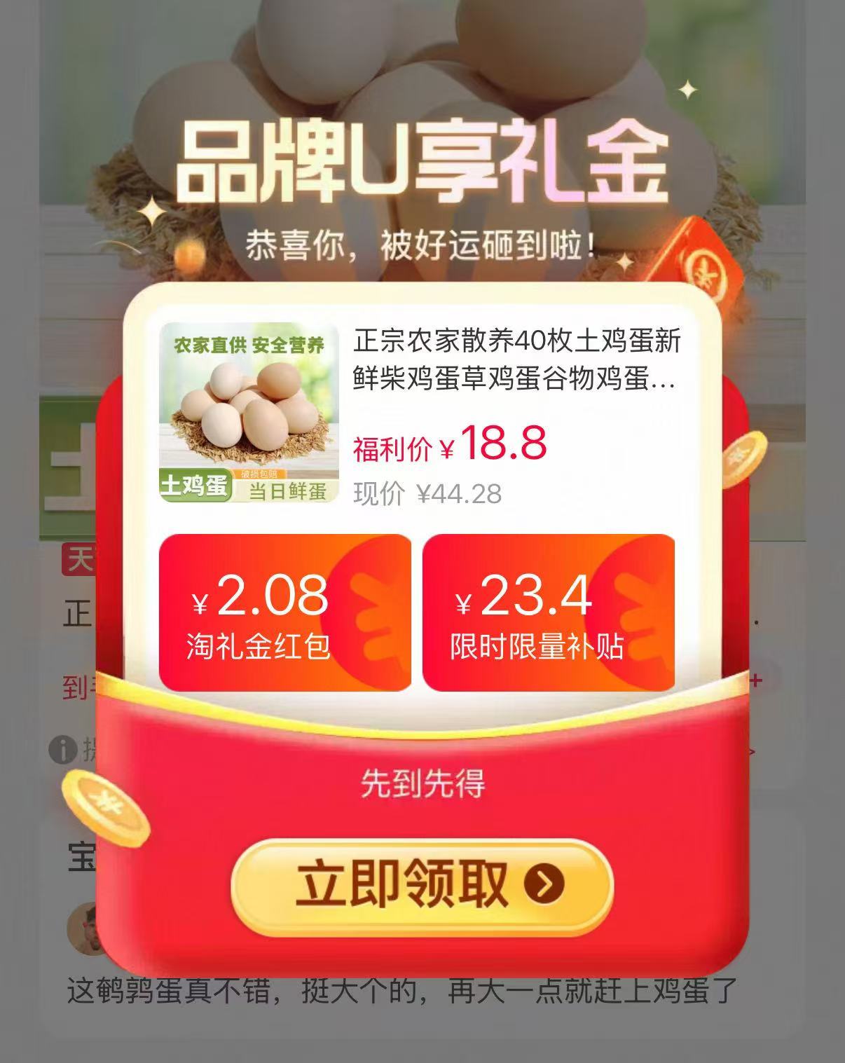 正宗农家散养40枚土鸡蛋