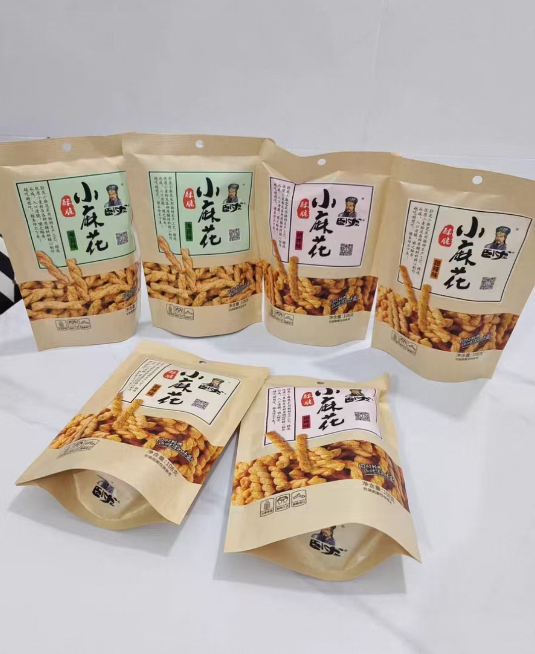 【卧龙】小麻花108g*6袋