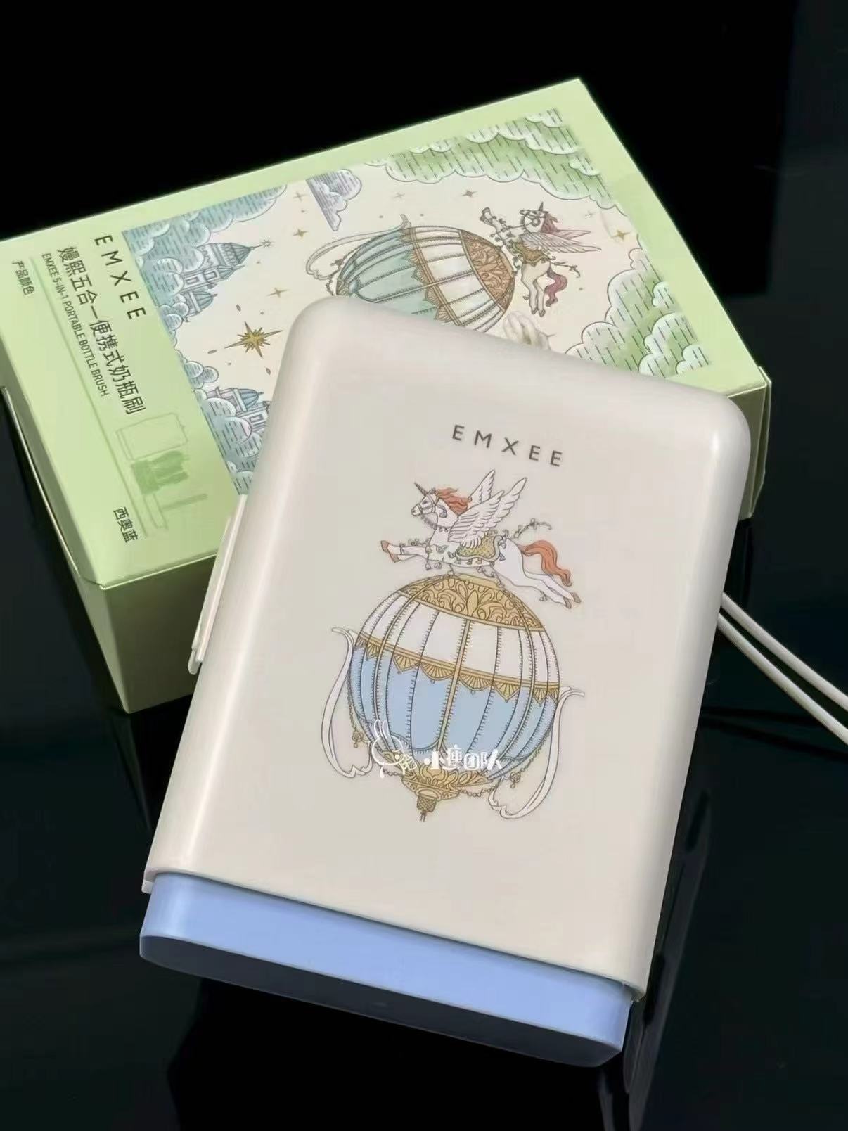 嫚熙便携新生婴儿专用奶瓶刷