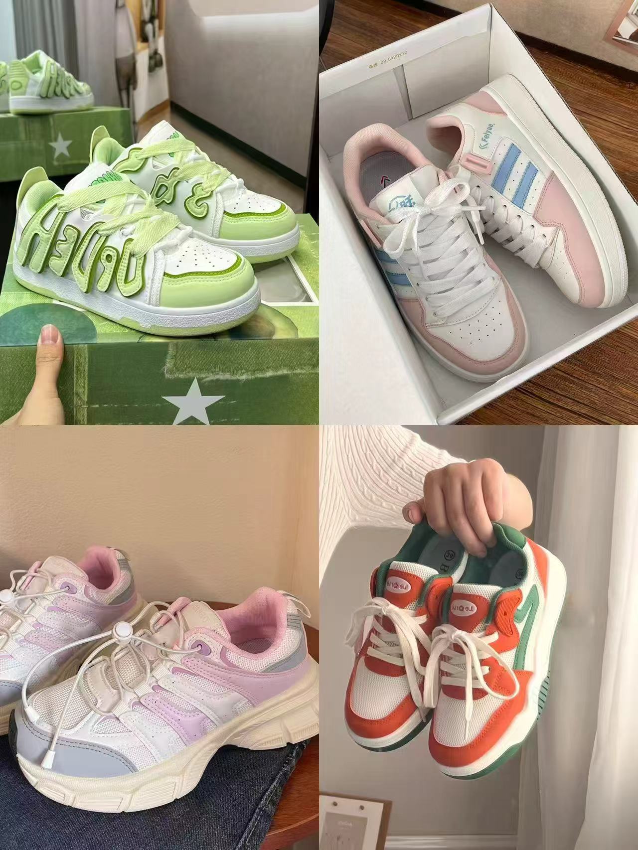 大氵屚！森马.多巴胺情侣鞋马丁靴老爹鞋爆