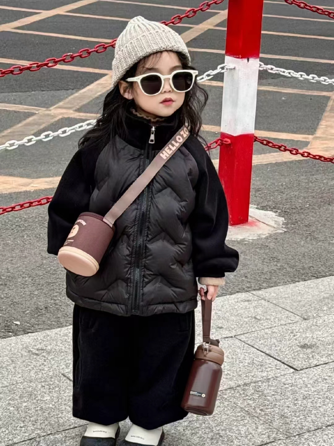 【旗舰店】巴布豆男童女童羽绒服秋冬款