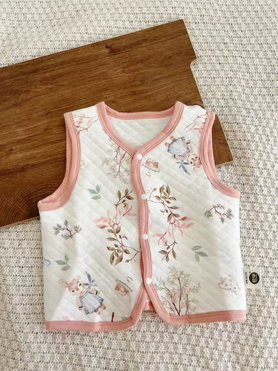 欧孕婴儿宝宝儿童马甲内搭外穿