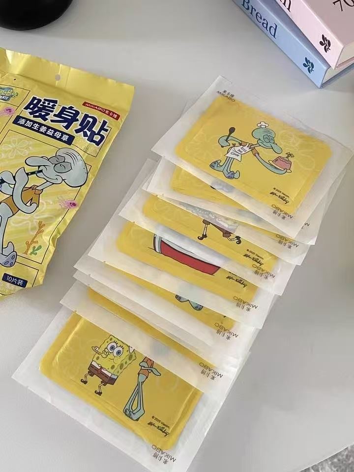 30片！米卡博蜡笔小新暖宫贴